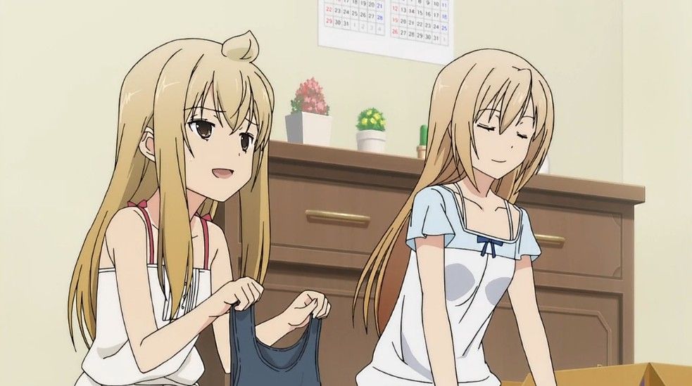 みなみけ ただいま 5話感想まとめ ゆるゆるスク水千秋に D ﾊｧﾊｧ 藤岡の保坂化が進んでいる もえぶたそくほ