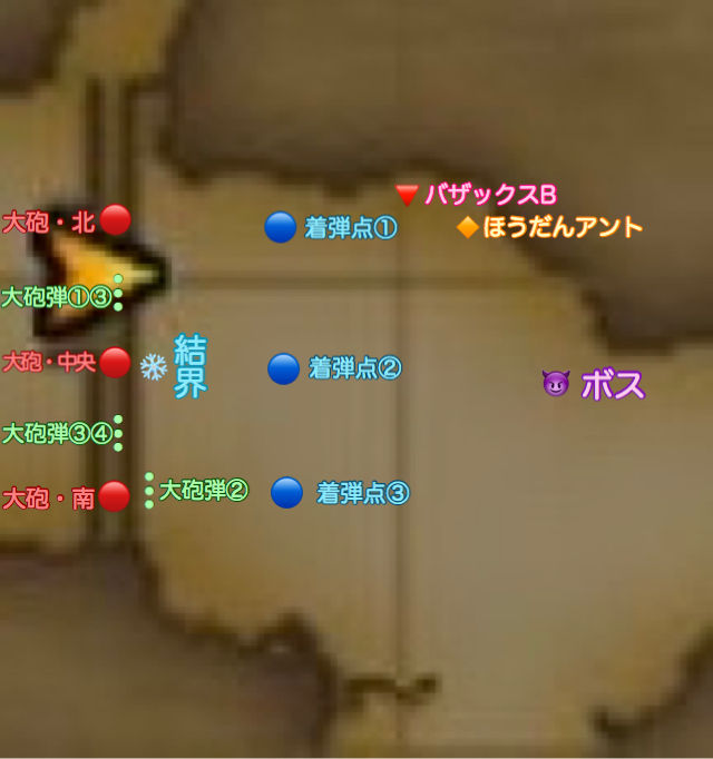 めいチャンが行く ドラクエ10奮闘記 凶蟲兵団 オートマでの防衛方法