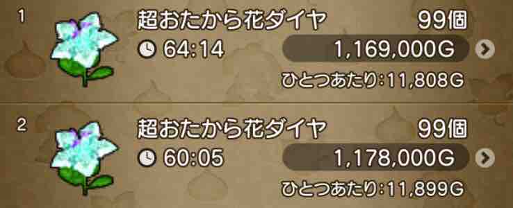 めいチャンが行く ドラクエ10奮闘記 ひたすら開封 超おたから花ダイヤの中身調査 めいチャンが行く ドラクエ10奮闘記 ひたすら開封 超おたから花ダイヤの中身調査