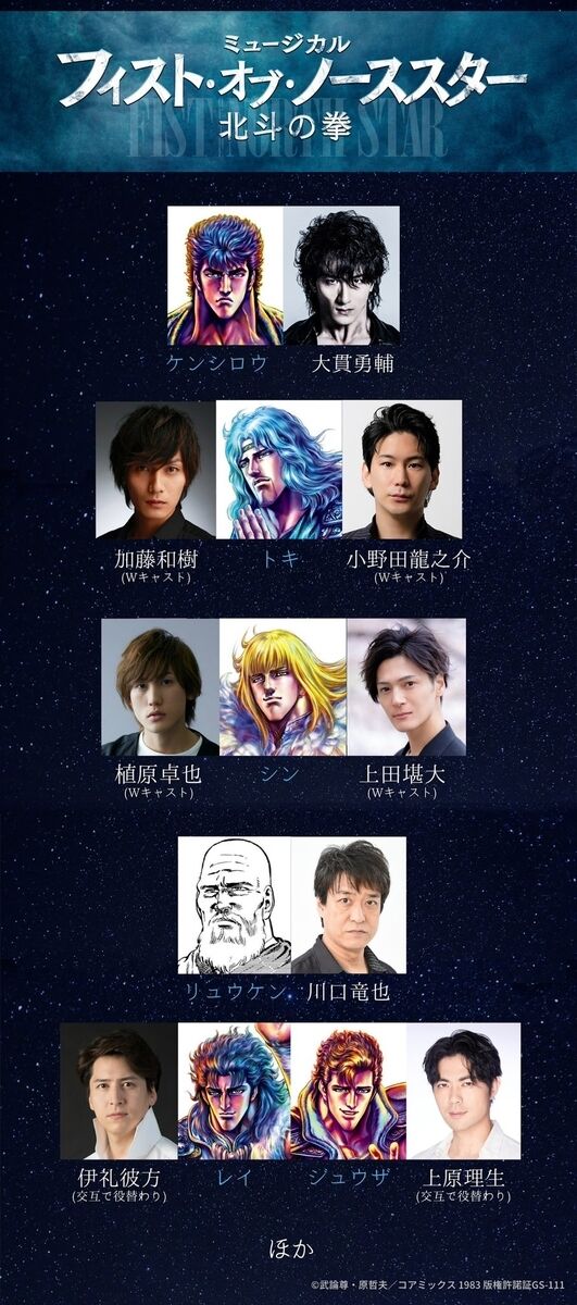 漫画 北斗の拳 まさかのミュージカル化 ウケ狙い もぇもぇあにめちゃんねる 漫画 北斗の拳 まさかのミュージカル化 ウケ狙い もぇもぇあにめちゃんねる