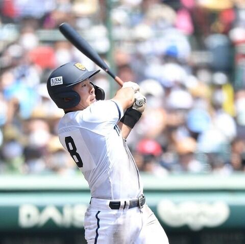 【甲子園】高松商・浅野、またホームラン！ 近江・山田から！！