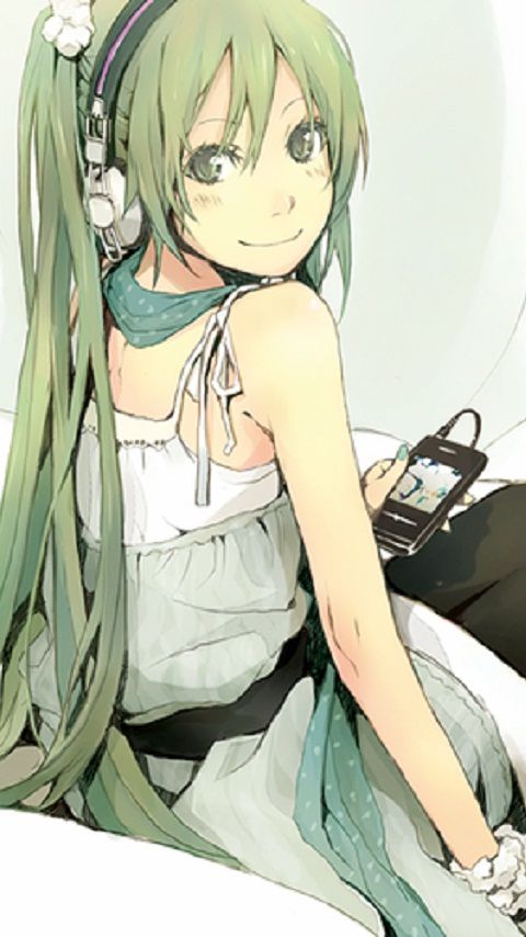 スマホで使えそうな初音ミクの壁紙 萌えるアニメ Com