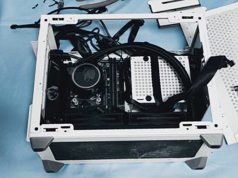 水冷CPUクーラー ID-COOLING PINKFLOW240 LEDホワイト