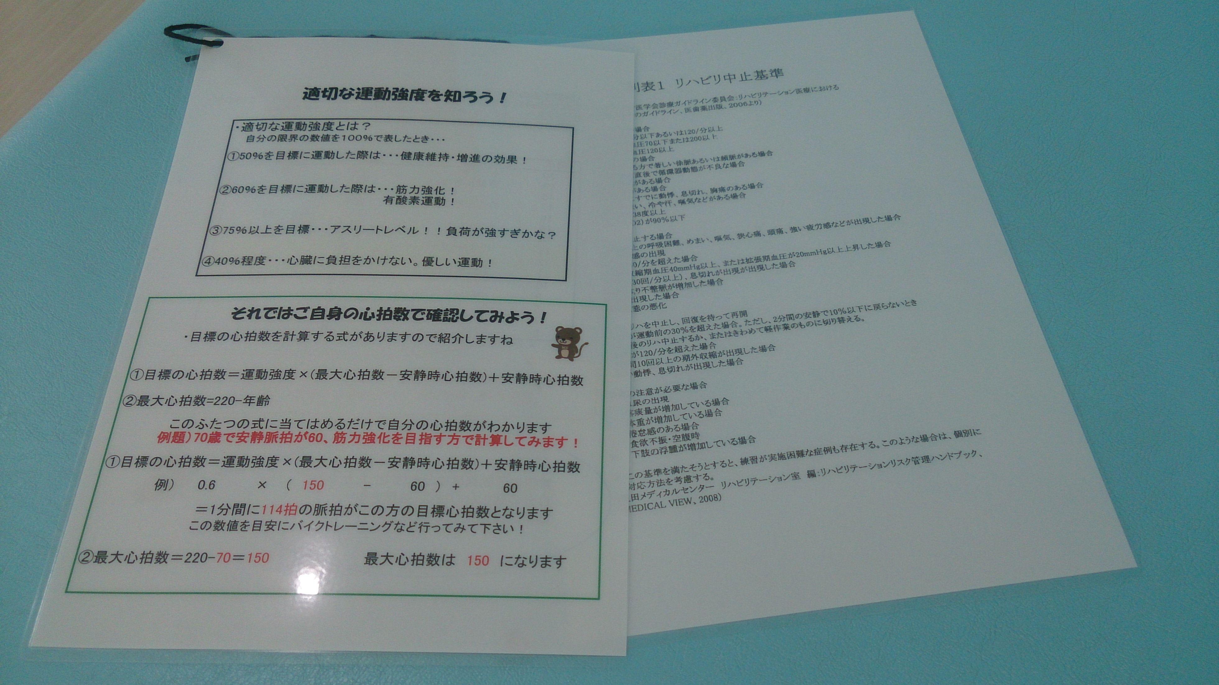 カルボーネン法の紹介 立つ 歩く モエスタa日記