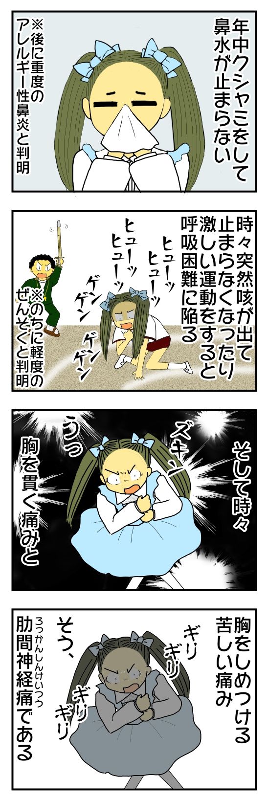 原因不明の肋間神経痛で病院に行ったら 医者に心療内科を勧められた思い出 メンコスケダモノ 猫3匹とゲーマーのもふもふ生活漫画絵日記 Powered By ライブドアブログ