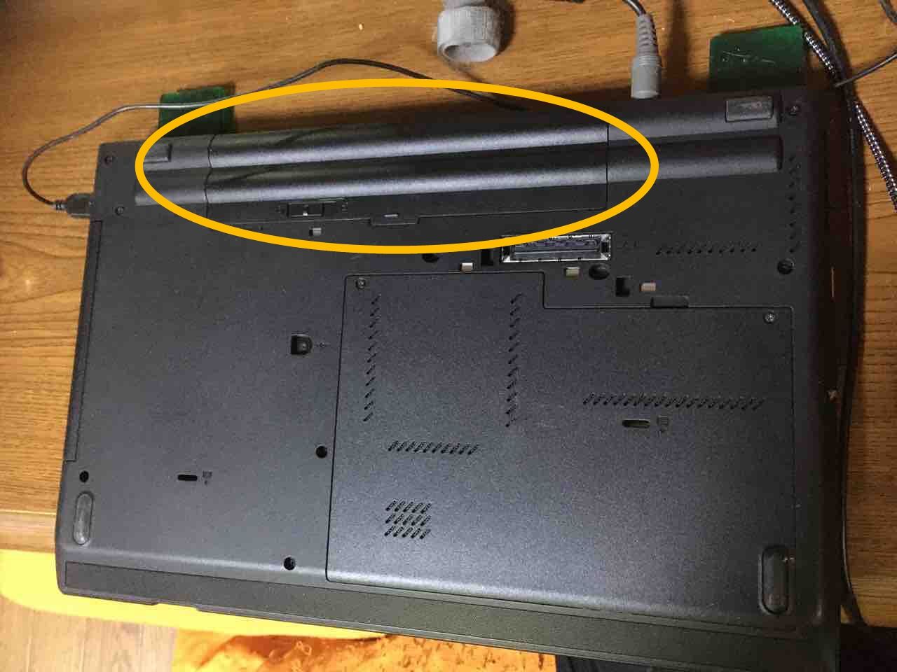 IBM Lenovo ThinkPad L530 メモリとHDD交換 with ニャンサムウェア