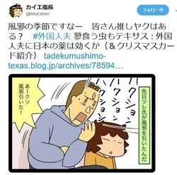 風邪の季節ですな～