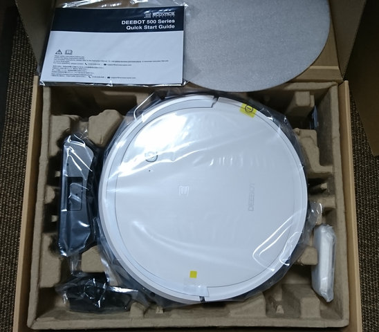 エコバックス社のロボット掃除機 deebot501 を買いました yahoo カード新規入会キャンペーンのポイント利用でお得に購入 ムギとあれこれ節約日記