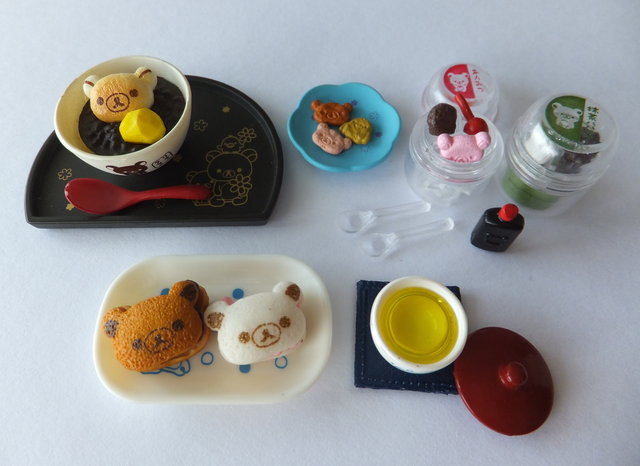 リーメントの和菓子ミニチュア リラックマ まったり和カフェ が可愛い ムギとあれこれ節約日記 リーメントの和菓子ミニチュア リラックマ まったり和カフェ が可愛い ムギとあれこれ節約日記