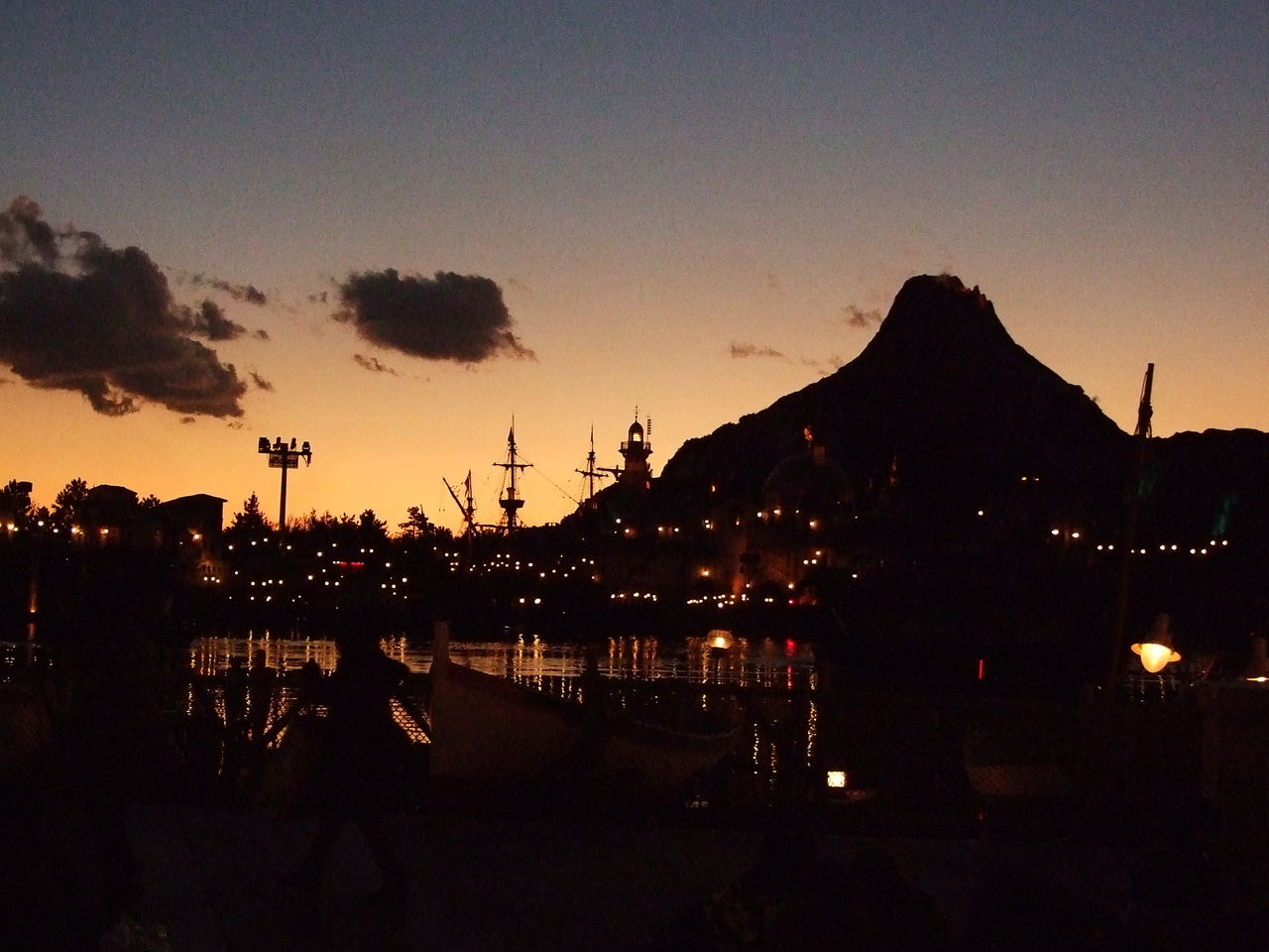 東京ディズニーシーの夕日 フォレストのtdrブログ