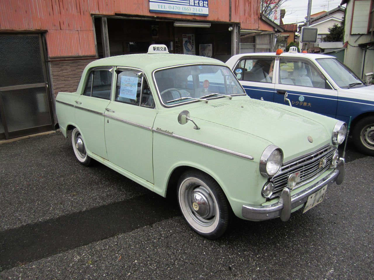 旧車 日産 ブルーバード昭和 38式 10 Cc いすみ岬町日和 旧車 日産 ブルーバード昭和 38式 10 Cc いすみ岬町日和