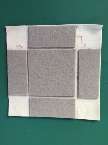 貼るだけで完成フェルトｂｏｘ 子供向け手芸 板良敷信子のハートに伝える食育と手芸