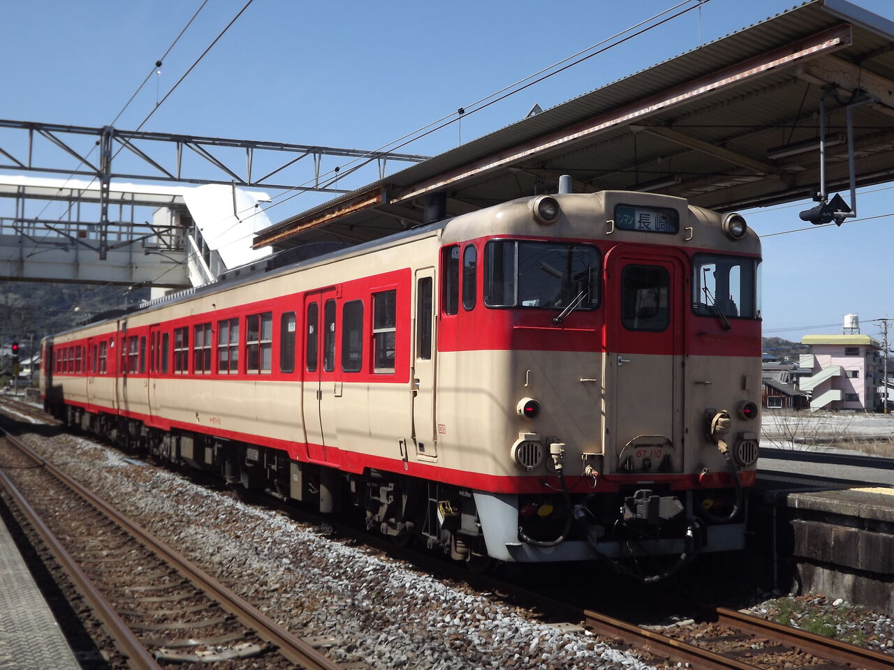 JR九州　キハ66-3 前面　方向幕機 JR九州キハ66-3 前面方向幕機