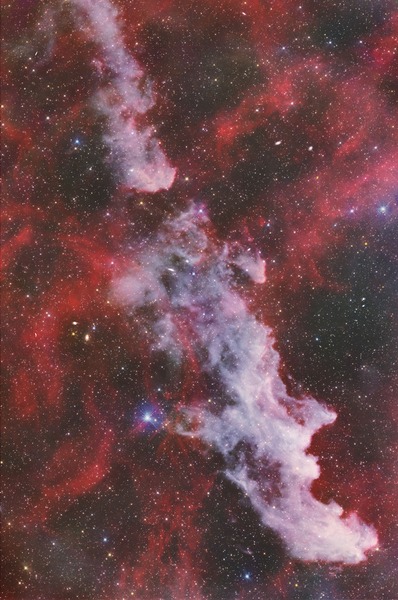 魔女の横顔星雲の撮り増し : ほしぞloveログ