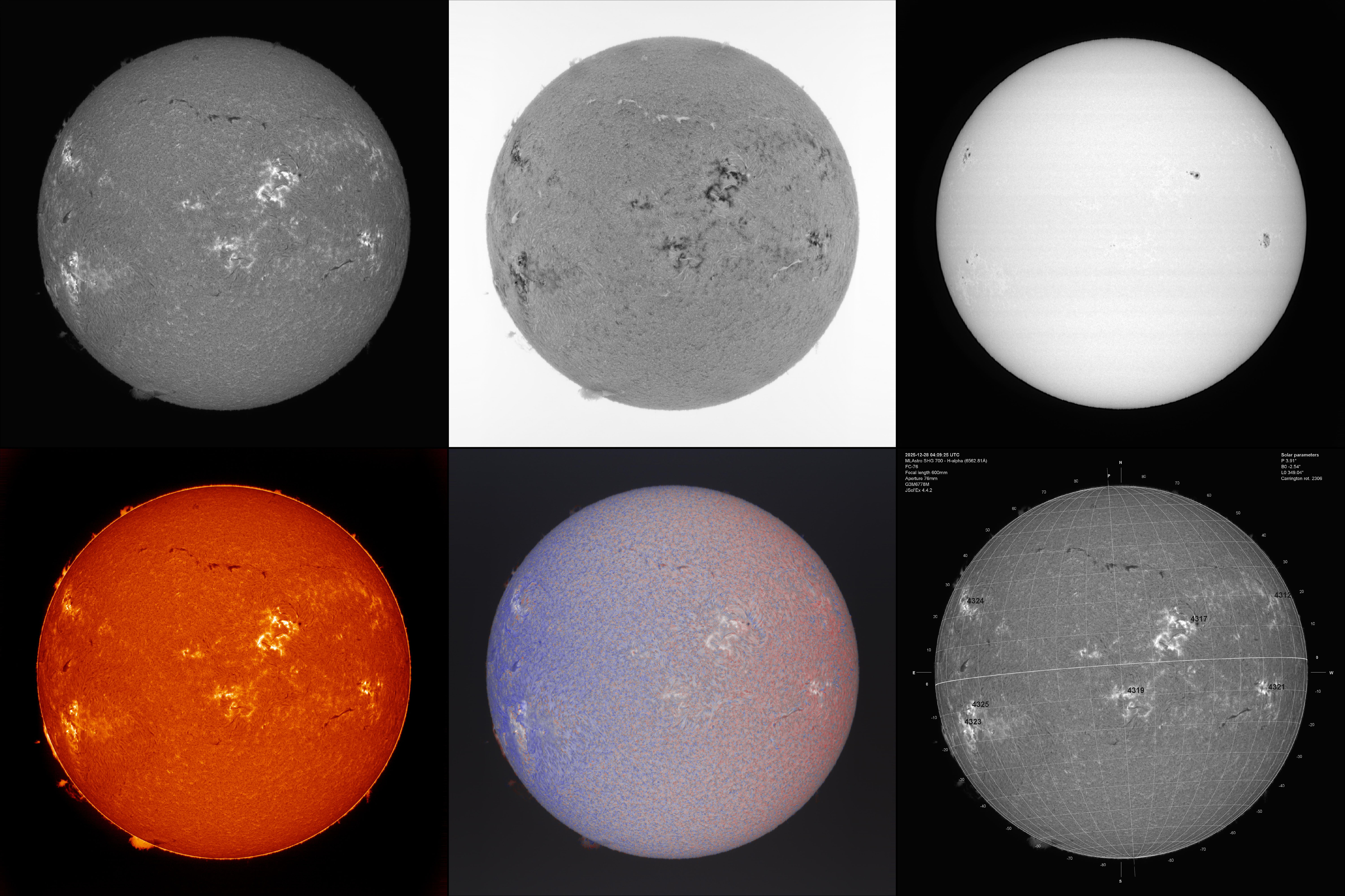 太陽 2025/12/28の太陽 : ほしぞloveログ