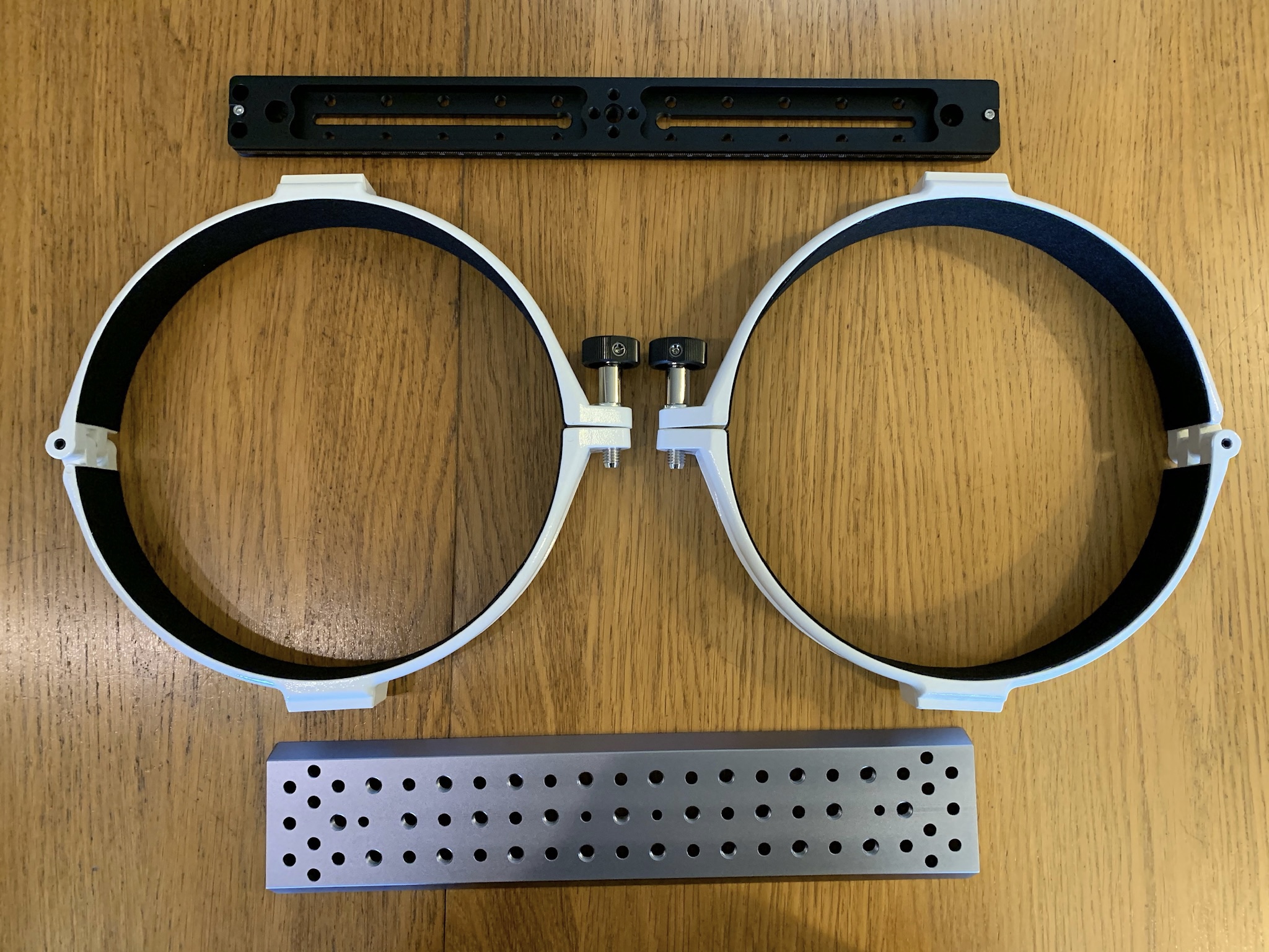 VISAC銀河計画(その3): 鏡筒バンドでテコ入れ : ほしぞloveログ