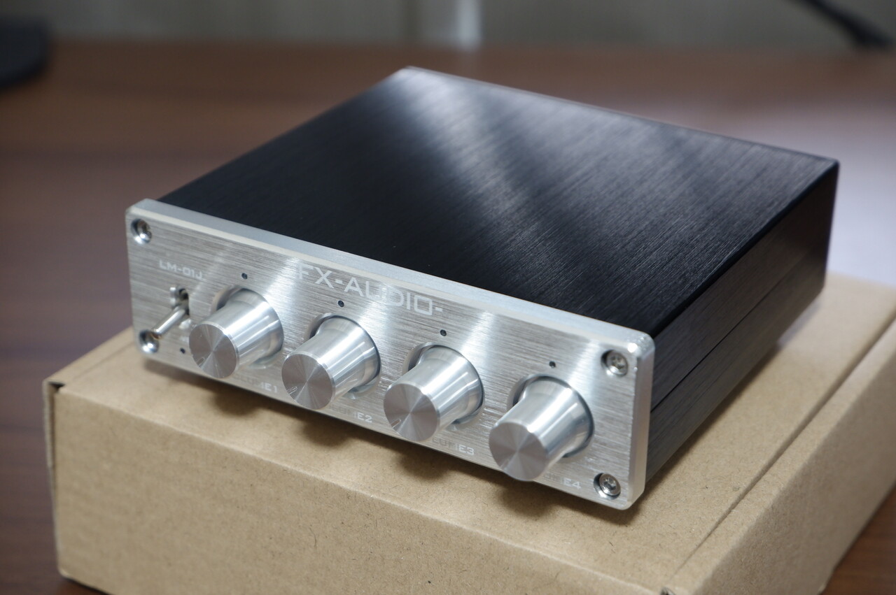 FX-AUDIO- LM-01J 4chステレオミキサー 兼 プリアンプ Amazon.co.jp: FX-AUDIO- LM-01J [ブラック] 4chステレオ