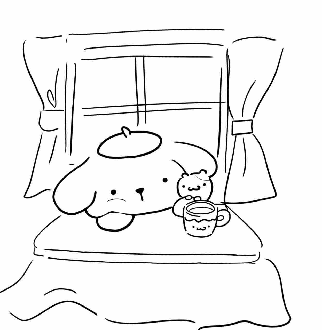 夜はミルクのんであったまろぅ プリンくんと私 夜はミルクのんであったまろぅ プリンくんと私