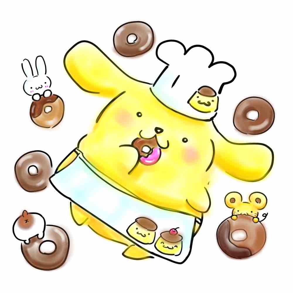 ドーナツたべよ プリンくんと私