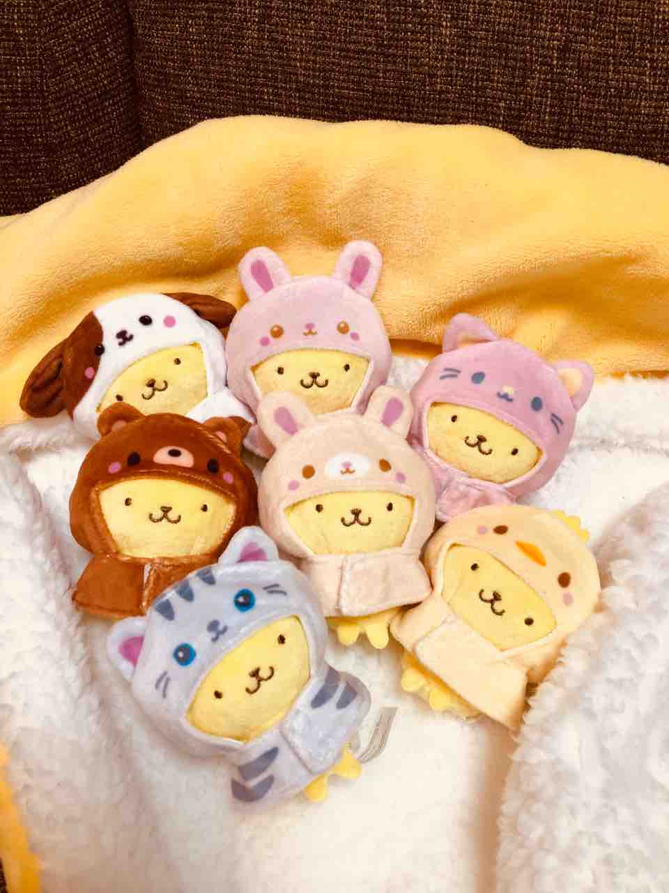 人気メーカー・ブランド えらんでケープ&ミニドール ポムポムプリン ♪ : プリンくんと私 ぬいぐるみ