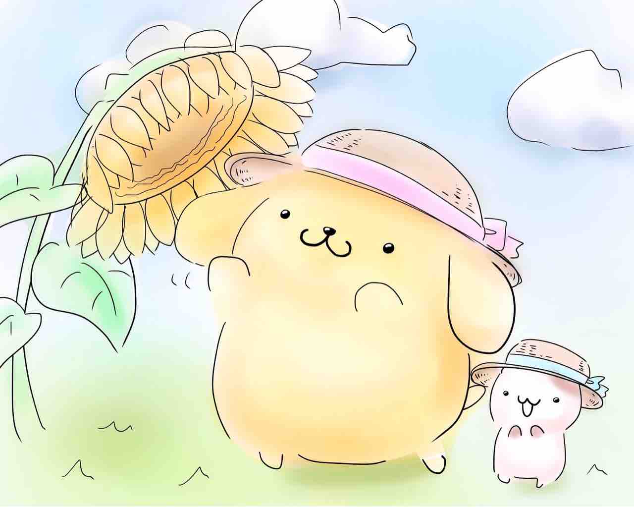 おひさま ひまわり プリンくん プリンくんと私 おひさま ひまわり プリンくん プリンくんと私