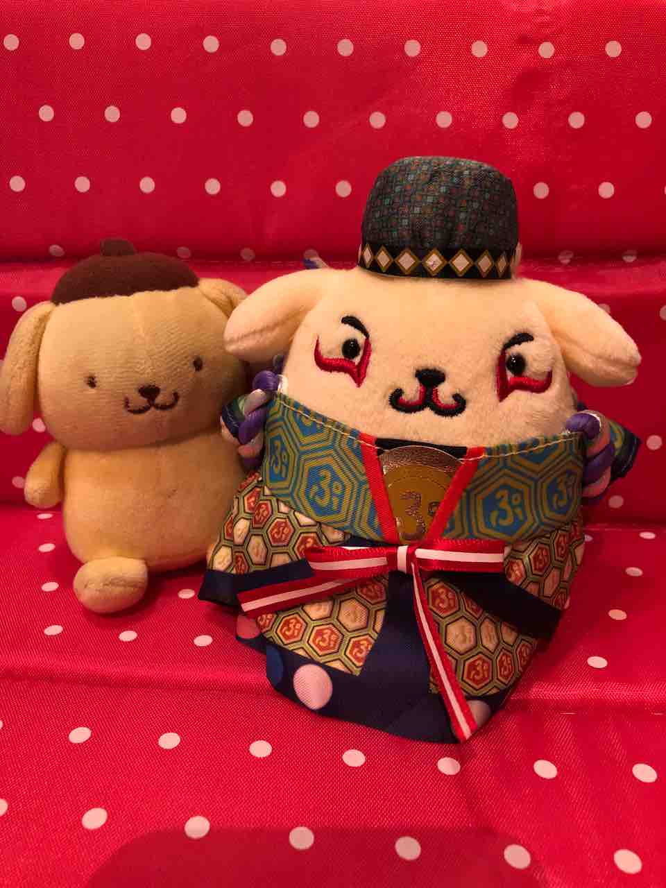 新商品】KAWAII KABUKI マスコット（ピューロランド 限定） : プリン