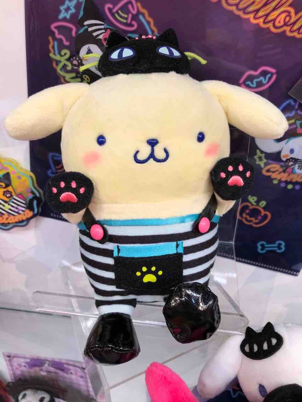 サンリオ　ポムポムプリン　ぬいぐるみ　フランケンシュタイン　ハロウィン　2016 ゴシックホラーな衣装のサンリオキャラがプライズ化！「ナムコde