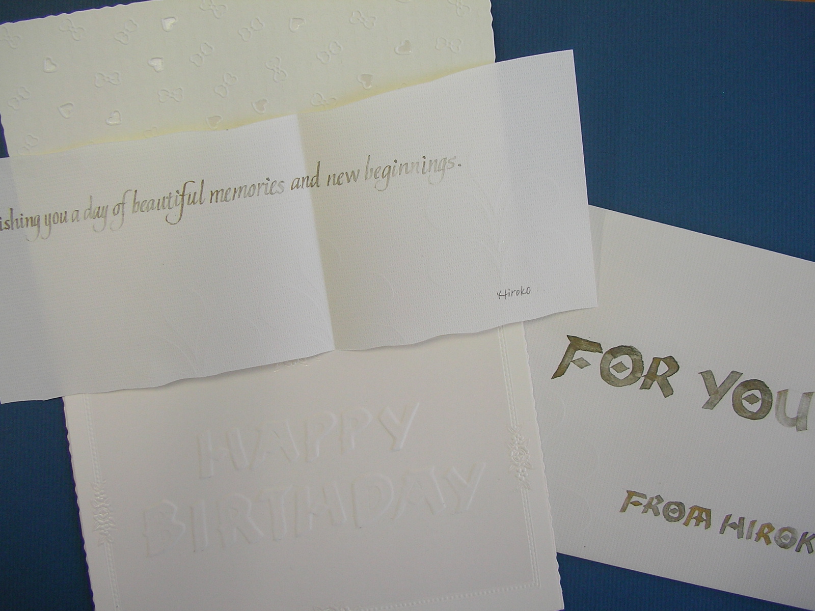 11月の誕生日カード モジトル