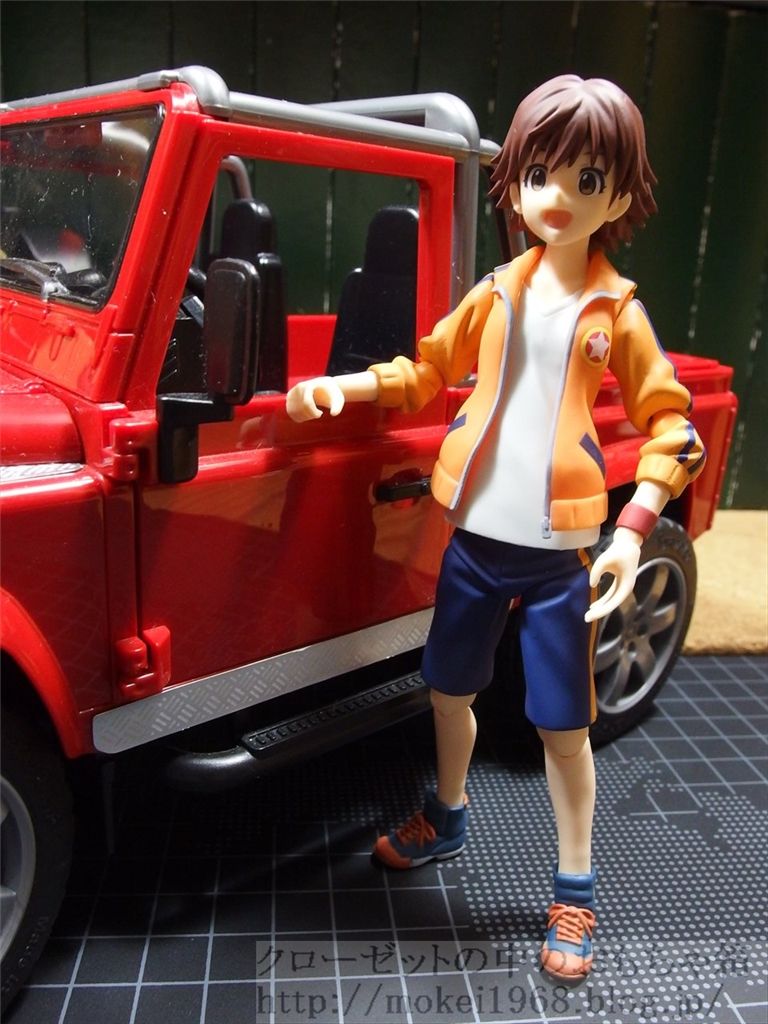 figma 本田未央 ジャージver をブルーダーに乗せてみる