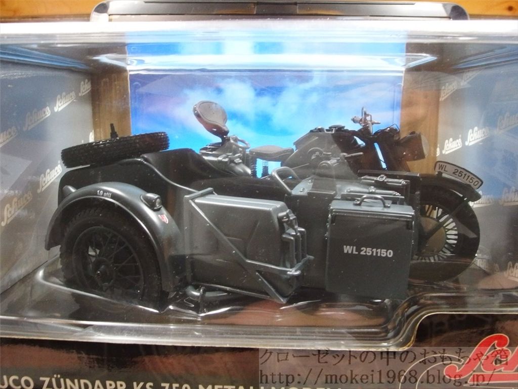 シュコー1/10 ツェンダップKS750 サイドカー&フィギュアセット シュコー1/10 ツェンダップKS750 サイドカー&フィギュアセット