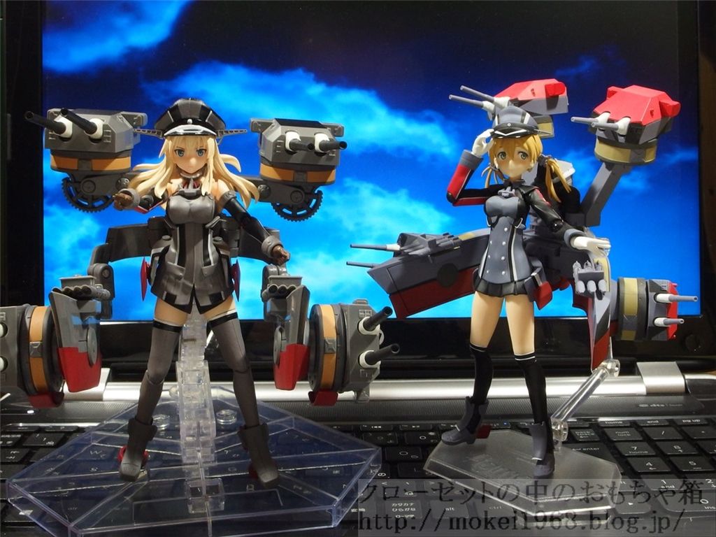 艦これ　figmaプリンツ·オイゲン　AGP　ビスマルク　ドライ 出撃するわ！艦隊これ AGPビスマルク・ドライ & figmaプリンツ