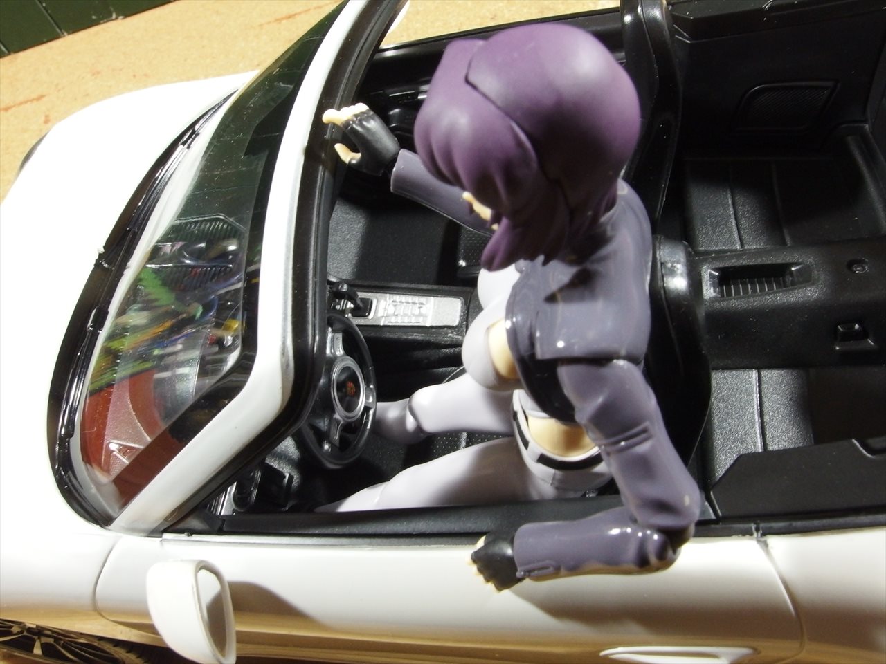 Figmaサイズのクルマ 1 12サイズ ラスター社トイラジ ポルシェ クローゼットの中のフィギュア達 Figmaサイズのクルマ 1 12サイズ ラスター社トイラジ ポルシェ クローゼットの中のフィギュア達