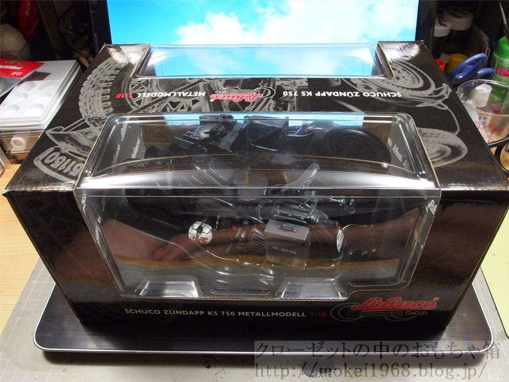 シュコー 1/10 ツェンダップ KS750サイドカー : クローゼットの シュコー 1/10 ツェンダップ KS750サイドカー : クローゼットの