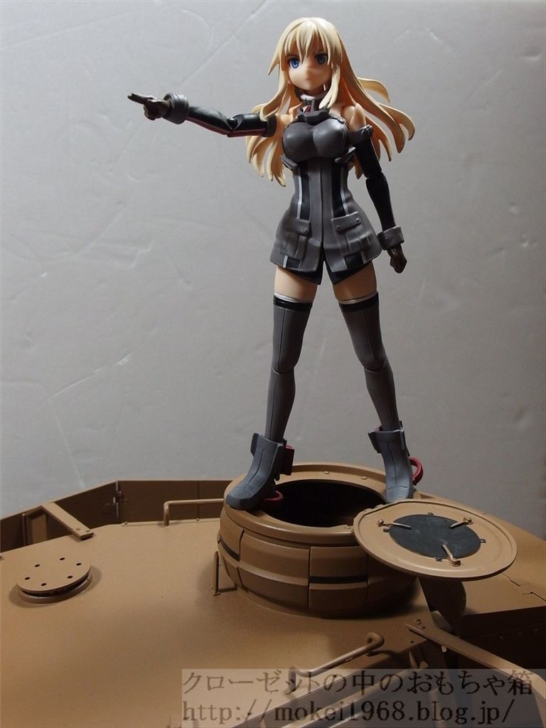 Agpビスマルクとfigmaプリンツ オイゲンと 号戦車 クローゼットの中のフィギュア達