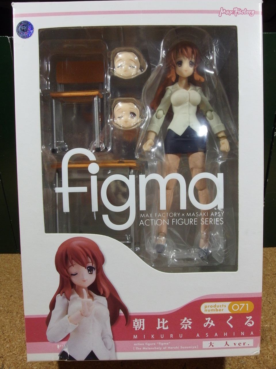 Figma 朝比奈みくる 大人ver で遊ぶ クローゼットの中のフィギュア達