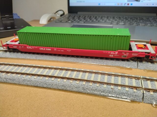 HOゲージ アメリカ型鉄道模型 貨車色々 中古にて : クローゼットの中の