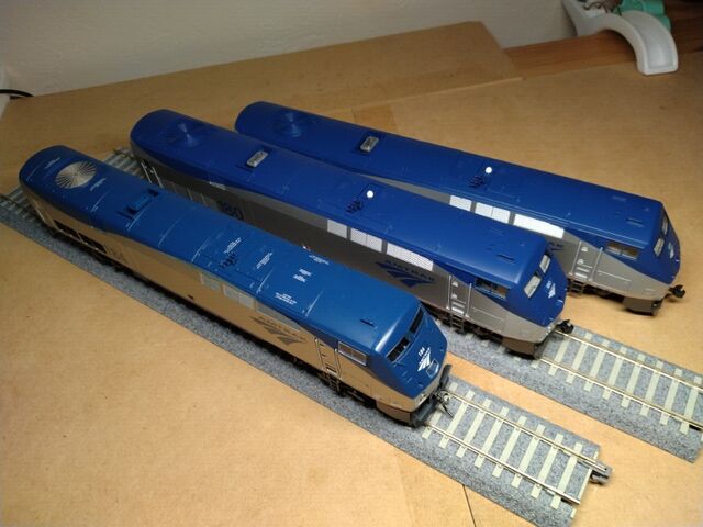 KATO HO Amtrak GE P42 #188 転籍追加導入 : クローゼットの中の鉄道模型