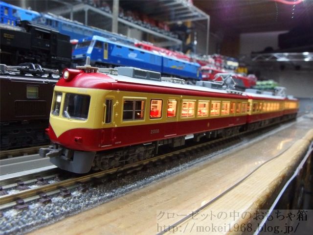鉄道模型 自作 テープLED室内灯取付け マイクロエース 長野電鉄