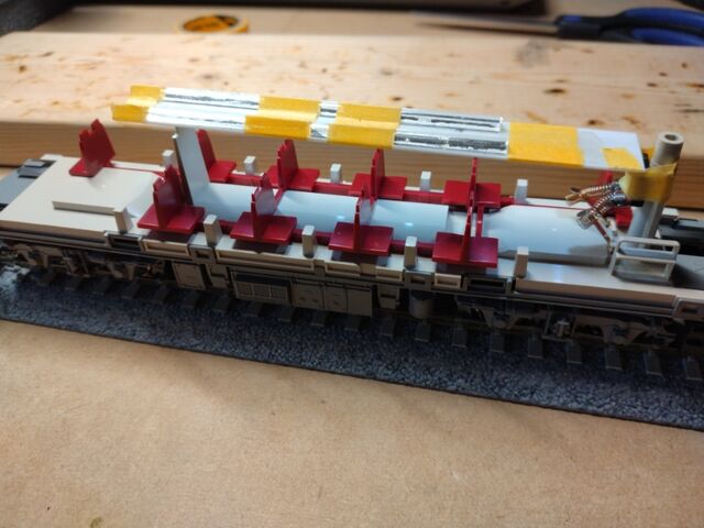 TOMIX HO 箱根登山鉄道 3000形 アレグラ号 自作室内灯取り付け