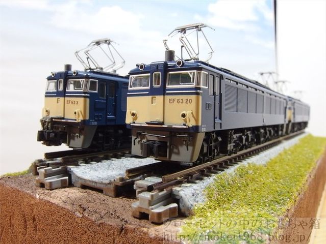 KATO EF63 1次形 2両（訳あり） 鉄道模型 - 鉄道模型