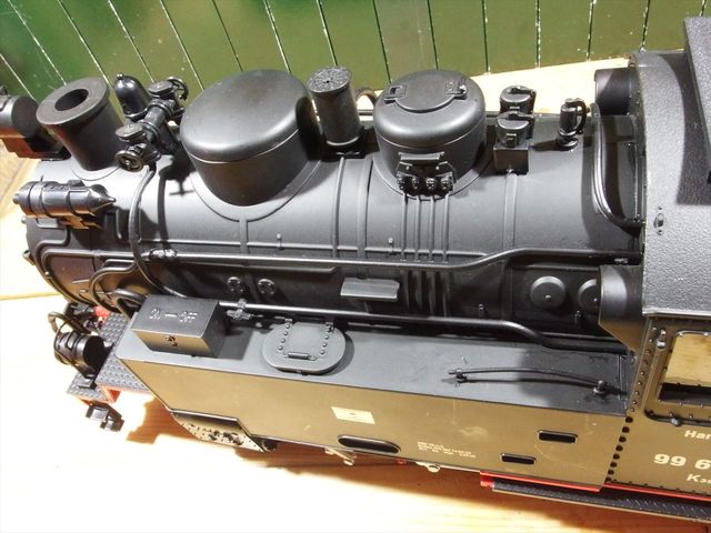 Gゲージ アトミック製ラジコン鉄道模型 欧州風蒸気機関車