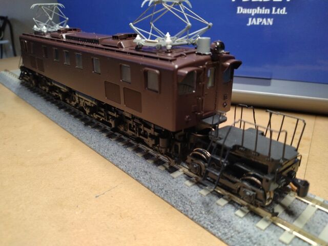 トラムウェイ HO EF18 旧型電気機関車 : クローゼットの中の鉄道模型 トラムウェイ HO EF18 旧型電気機関車 : クローゼットの中の鉄道模型