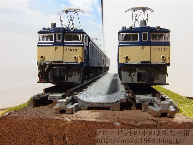KATO EF63 直流形電気機関車 : クローゼットの中の鉄道模型