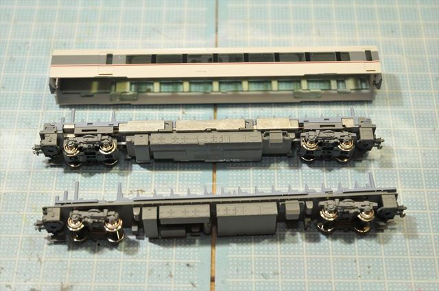 鉄道模型 Nゲージ KATO 287系増結3両セットを動力化及びヘッド 鉄道模型 Nゲージ KATO 287系増結3両セットを動力化及びヘッド