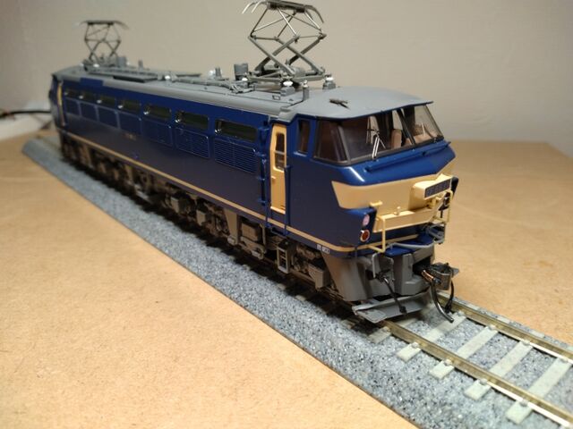 TOMIX HO EF66 前期型・JR貨物新更新車 入線 : クローゼットの中 TOMIX HO EF66 前期型・JR貨物新更新車 入線 : クローゼットの中