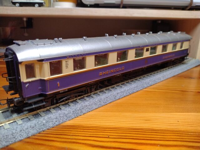 LILIPUT RHEINCOLD 5両セット HOゲージ : クローゼットの中の鉄道模型