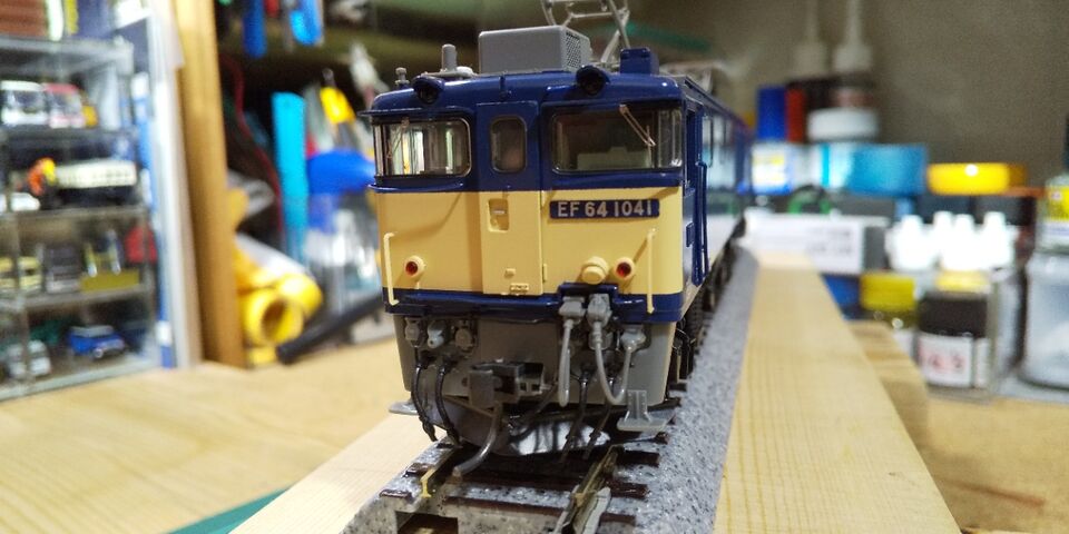 TOMIX HO EF64 1000番台 JR貨物仕様 入線工事 : クローゼットの TOMIX HO EF64 1000番台 JR貨物仕様 入線工事 : クローゼットの