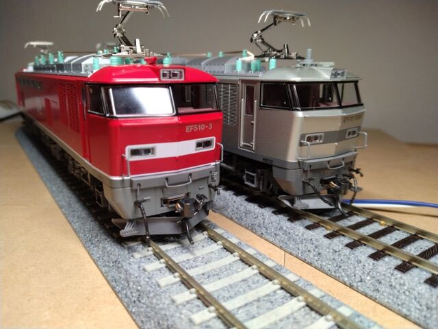 KATO HO EF510 0番代レッドサンダー 500番台シルバー