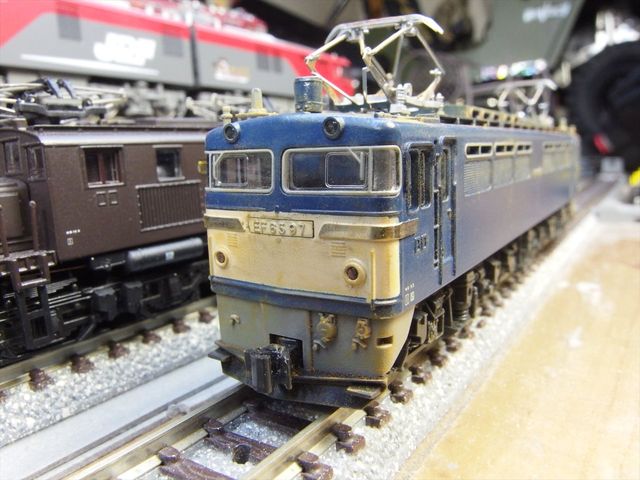 中古 KATO EF65 一般色 ウェザリングの追加 : クローゼットの中 中古 KATO EF65 一般色 ウェザリングの追加 : クローゼットの中