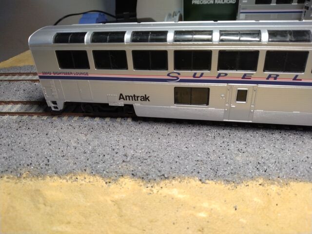 WALTHERS Amtrak P42機関車&スーパーライナー客車 ジャンク